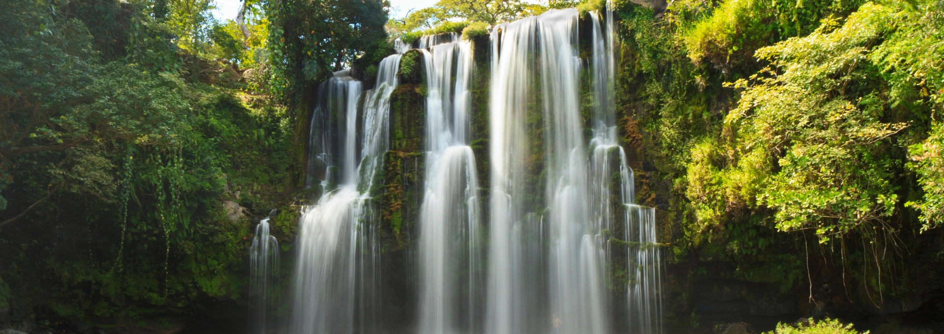 Llanos de Cortés Waterfall near Bagaces in Guanacaste