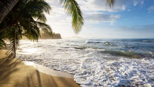 Seasonal travel landscape in Costa Rica