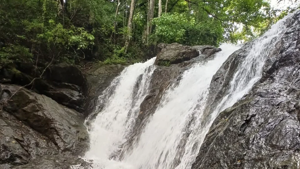 Waterfall near Matambú, Guanacaste
